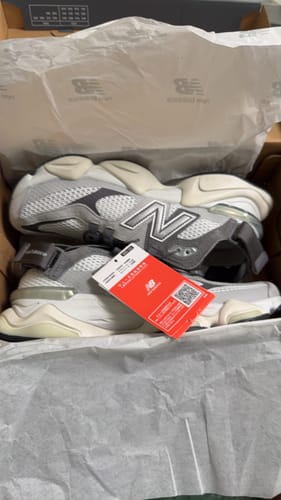 Customer photo review of New Balance SUMMER GRAY U90603FA 網布 麂皮 涼鞋