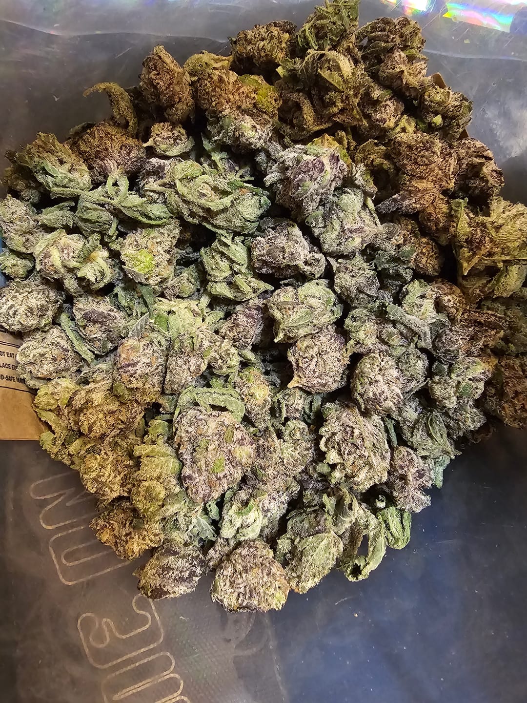 Customer photo review of Blueberry Smalls THCA Flower (Exotic)