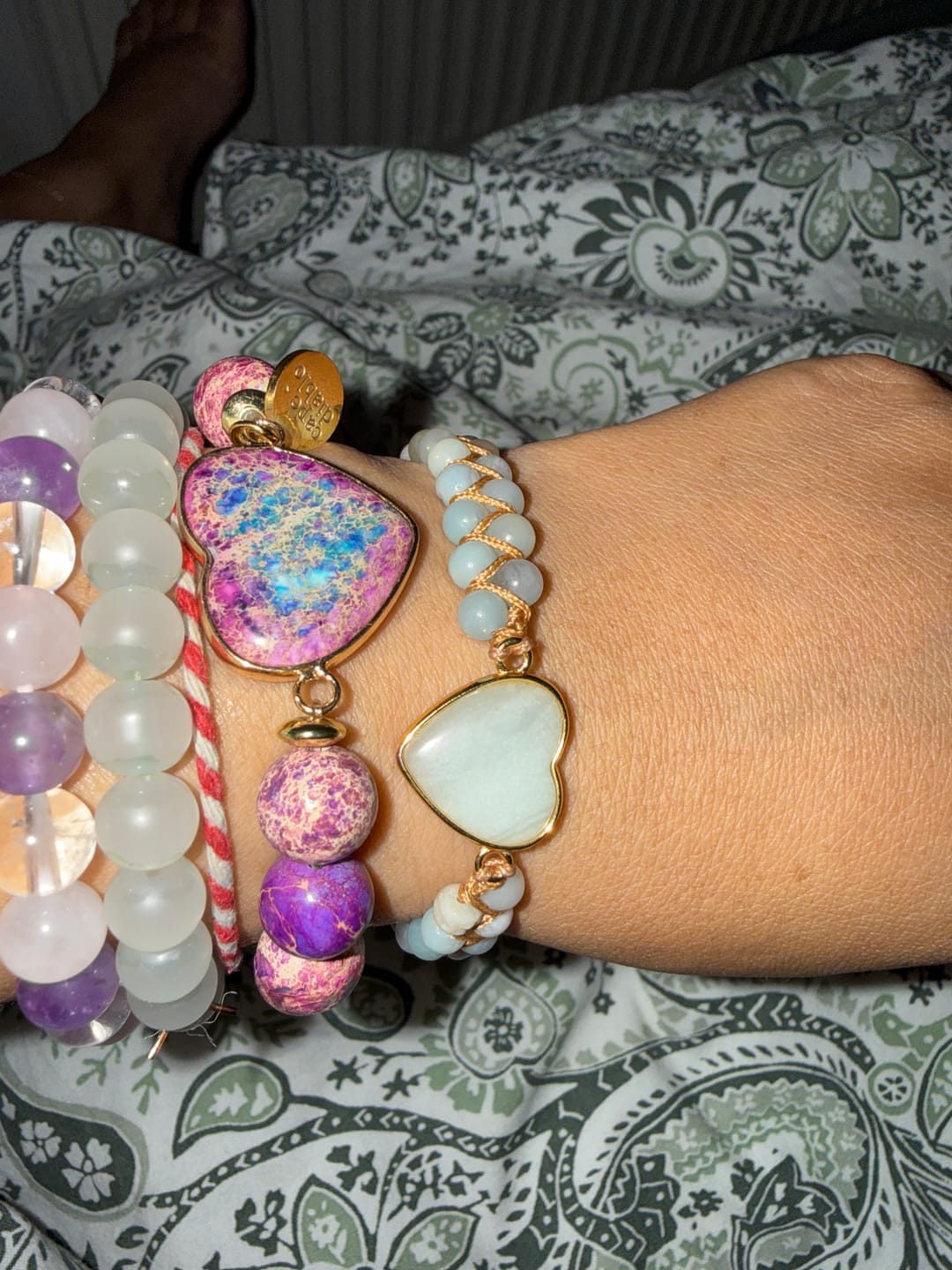 Customer photo review of Amazonite Passion Bracelet