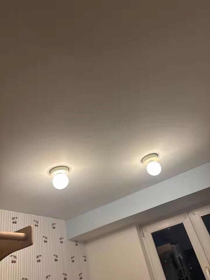 Customer photo review of NeroLight | Wandlampe Innen mit Glasschirm