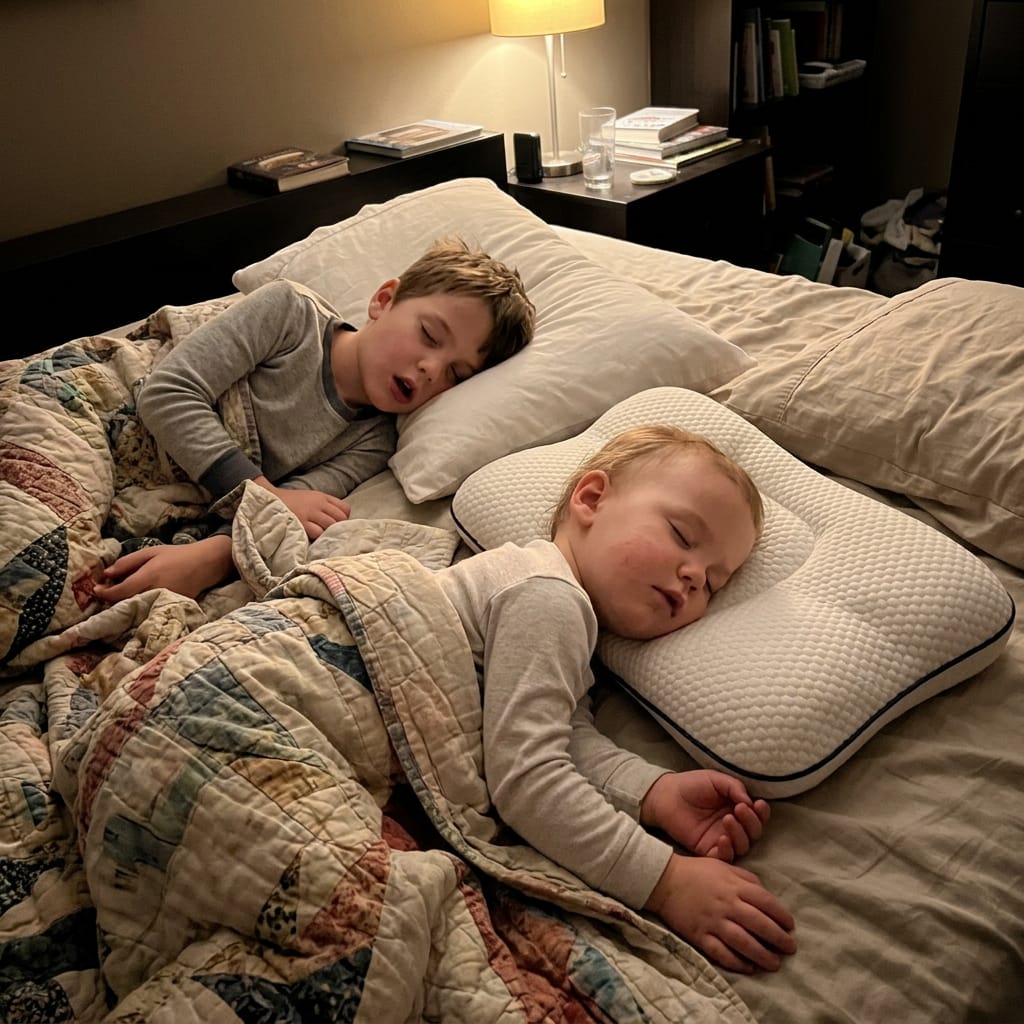 Customer photo review of Das Norivio Kinderhaltungskissen