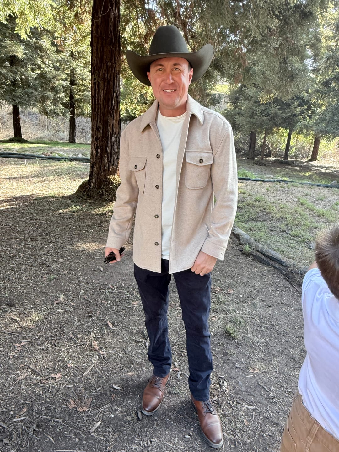 Customer photo review of Stetson Unisex Gibby 6X USA Made Sage Felt Hat SFGIBB-914242