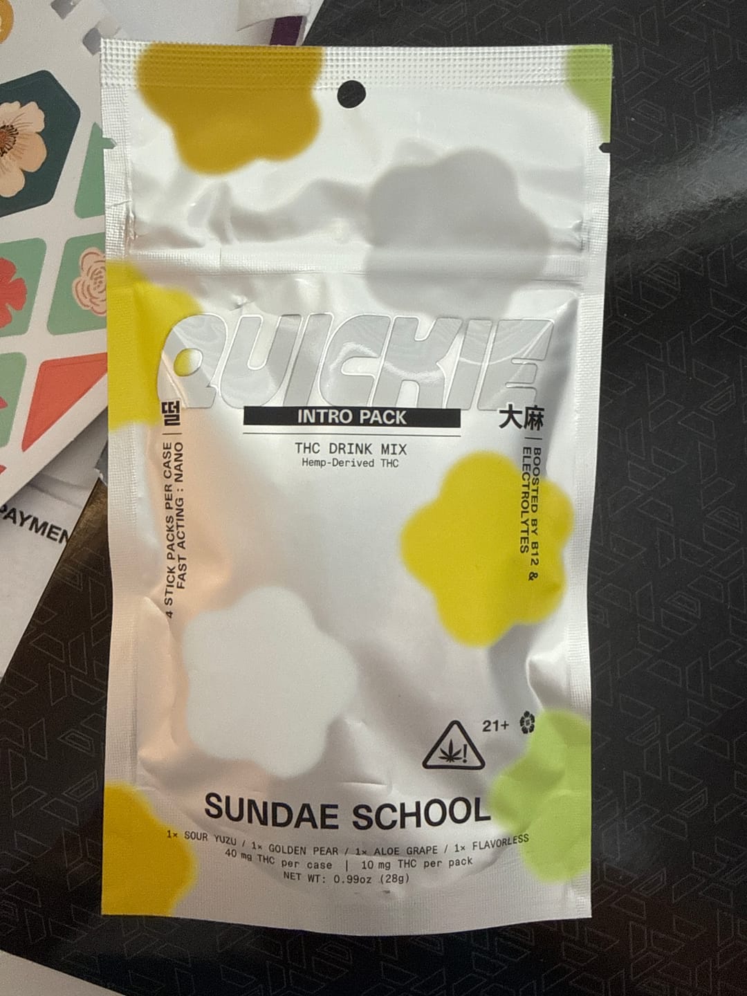 Customer photo review of Quickies Discovery Pack