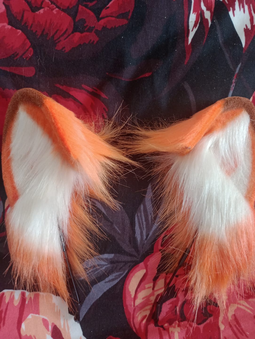 Customer photo review of Cosplay Fox Ear Headband KH30