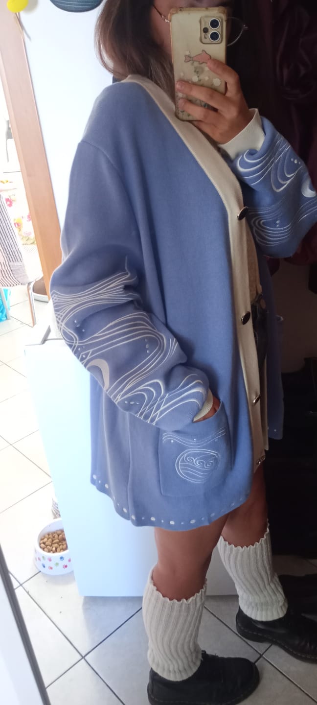 Customer photo review of Moon Spirit Cardigan Preorder