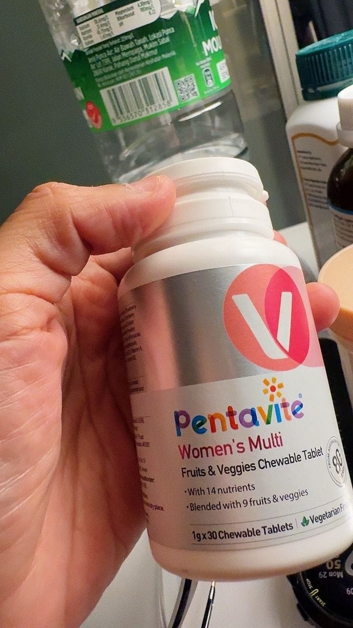 Customer photo review of Women’s Multi Fruits & Veggies Chewable Tablet