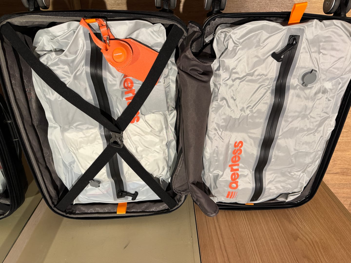 Customer photo review of 6 Vacuum Bag Kit + 2 FREE Luggage Tags - Aerless Vacuum Kit