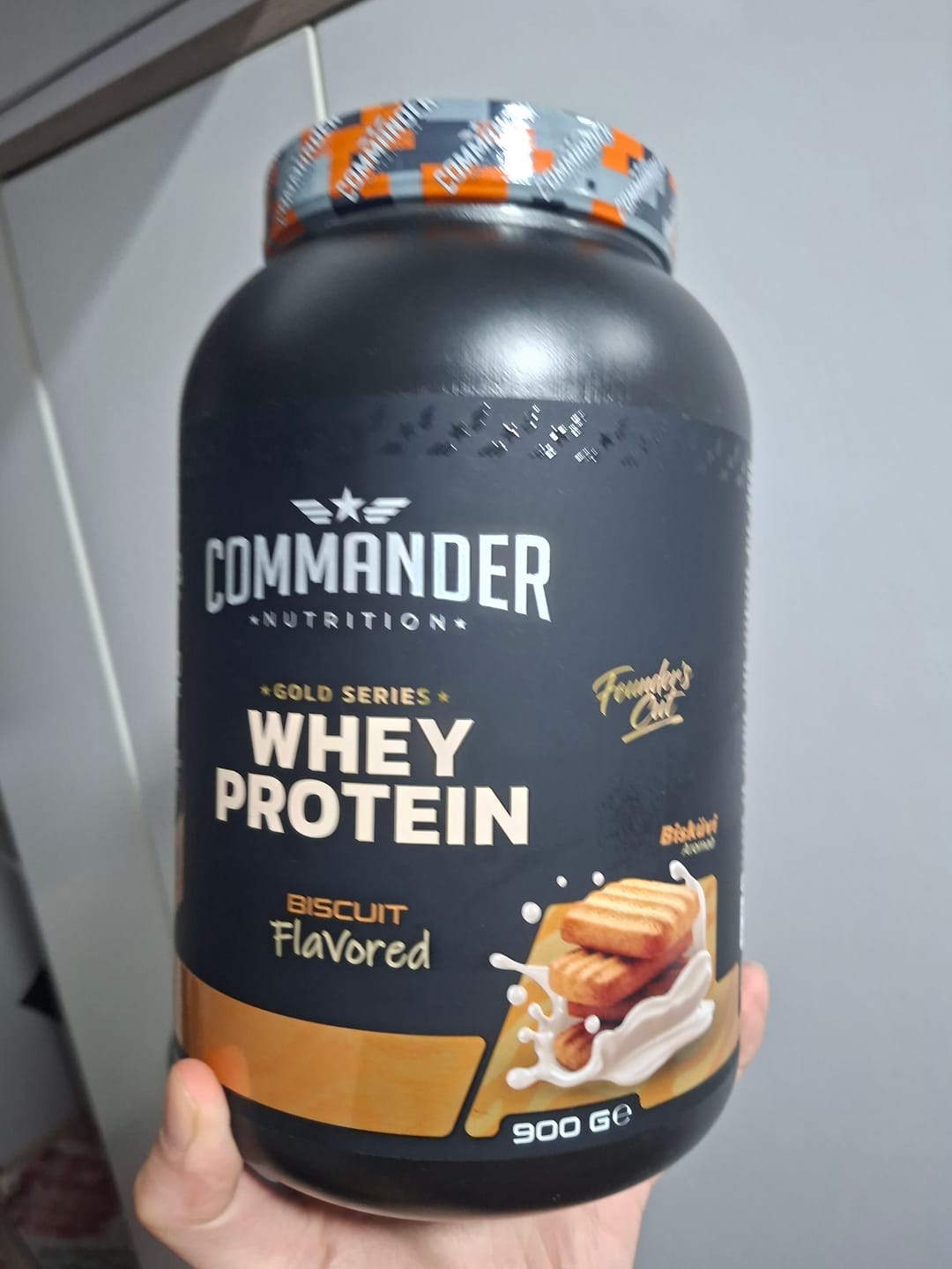 Customer photo review of Gold Whey Protein 900g (30 Servis)