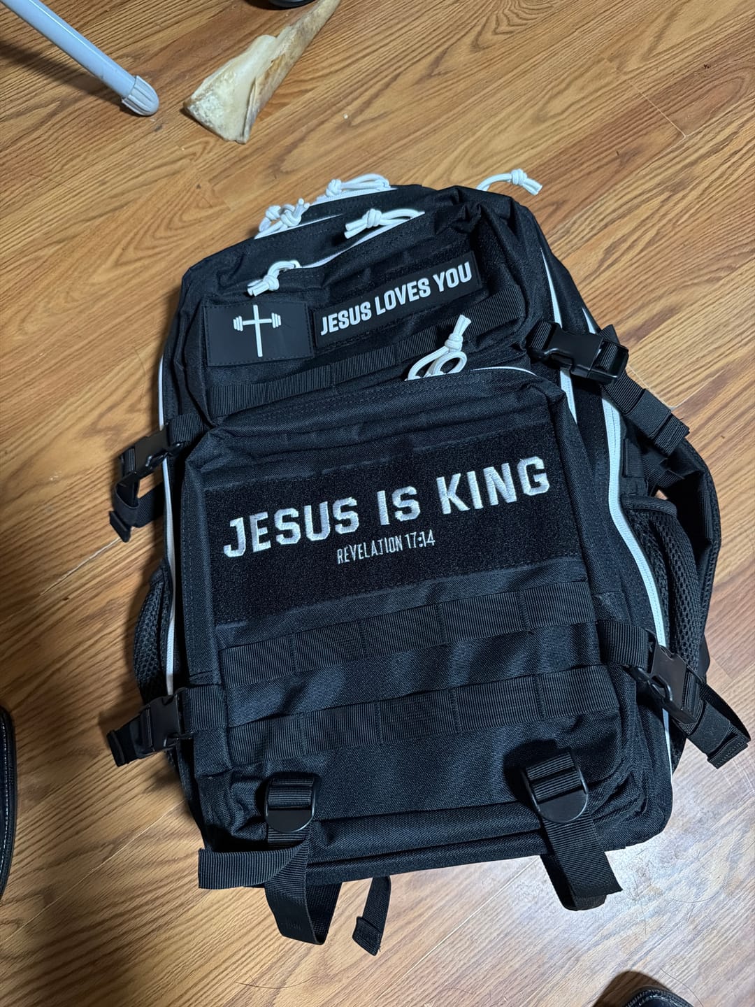 Customer photo review of HolStrength 45L Tactical Backpack