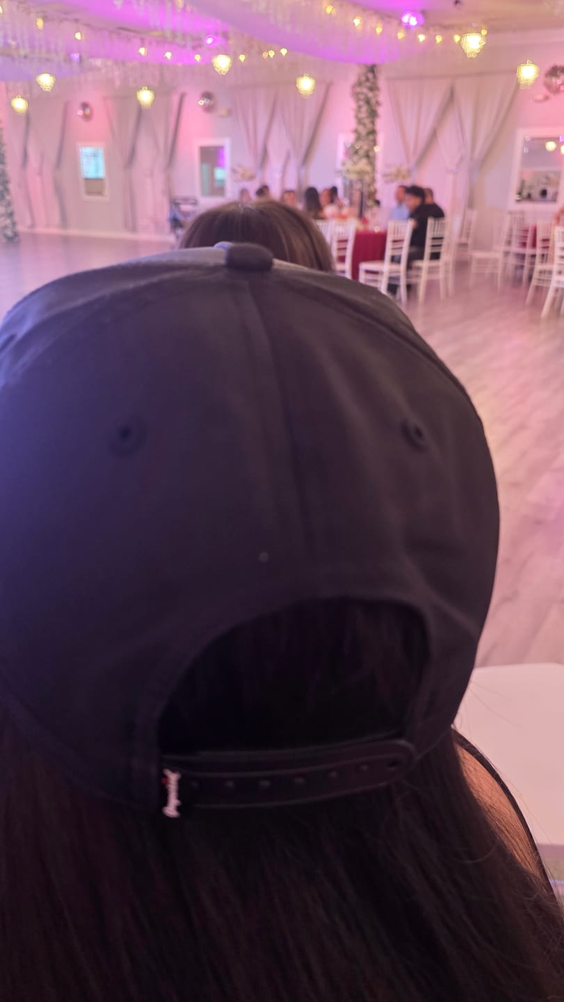 Customer photo review of BLACK OUT TRUCKER HAT