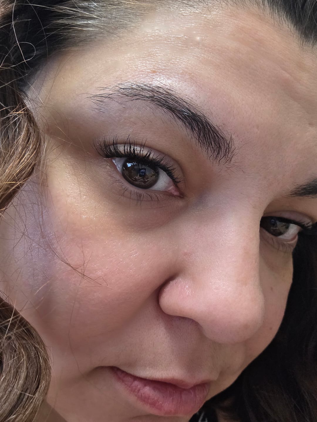 Customer photo review of Disposable Mascara Wands