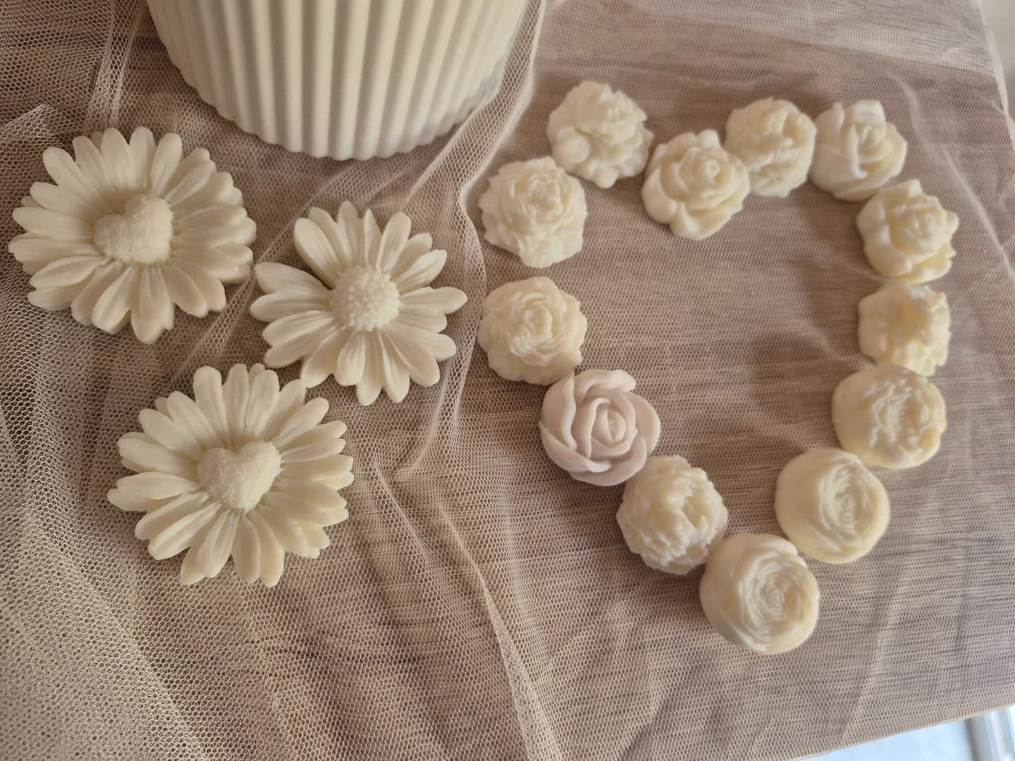 Customer photo review of Cera de Soja para velas en Molde, Pilar y Wax-melts (APF)