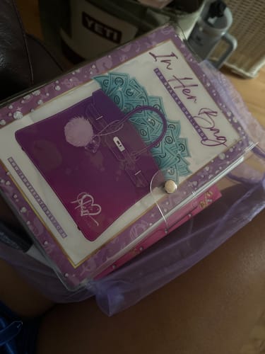 Customer photo review of In Her Bag - $5,050 Challenge Binder