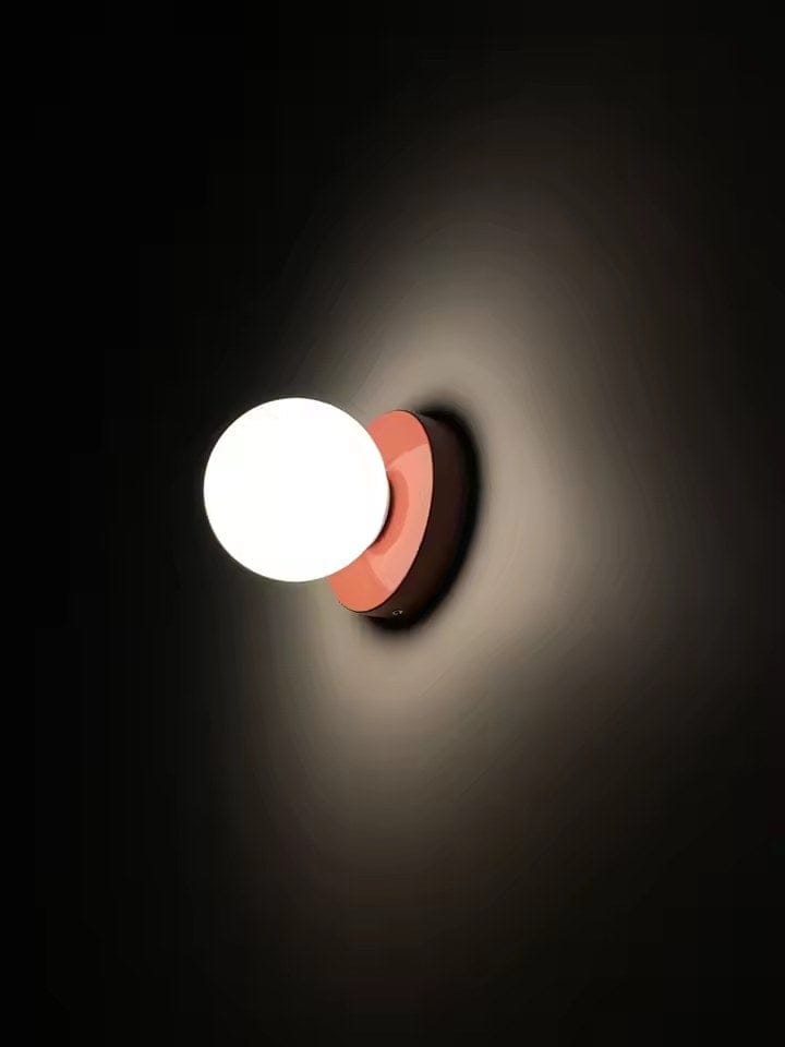 Customer photo review of NeroLight | Wandlampe Innen mit Glasschirm