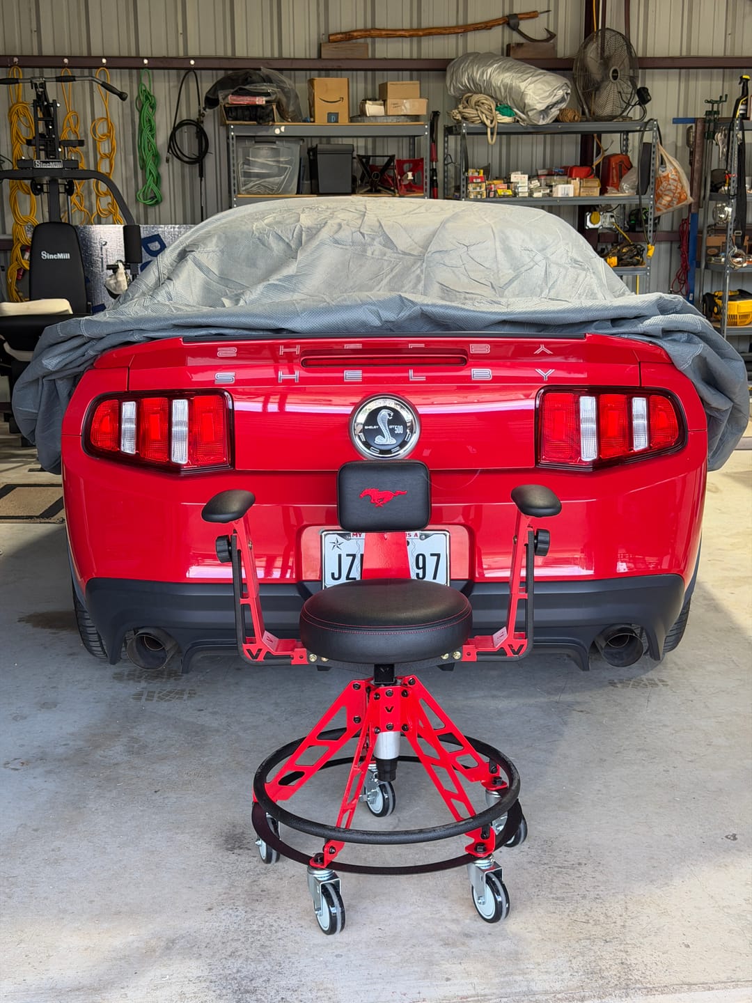 Customer photo review of FORD MUSTANG® - RACE RED (ELEVATED)