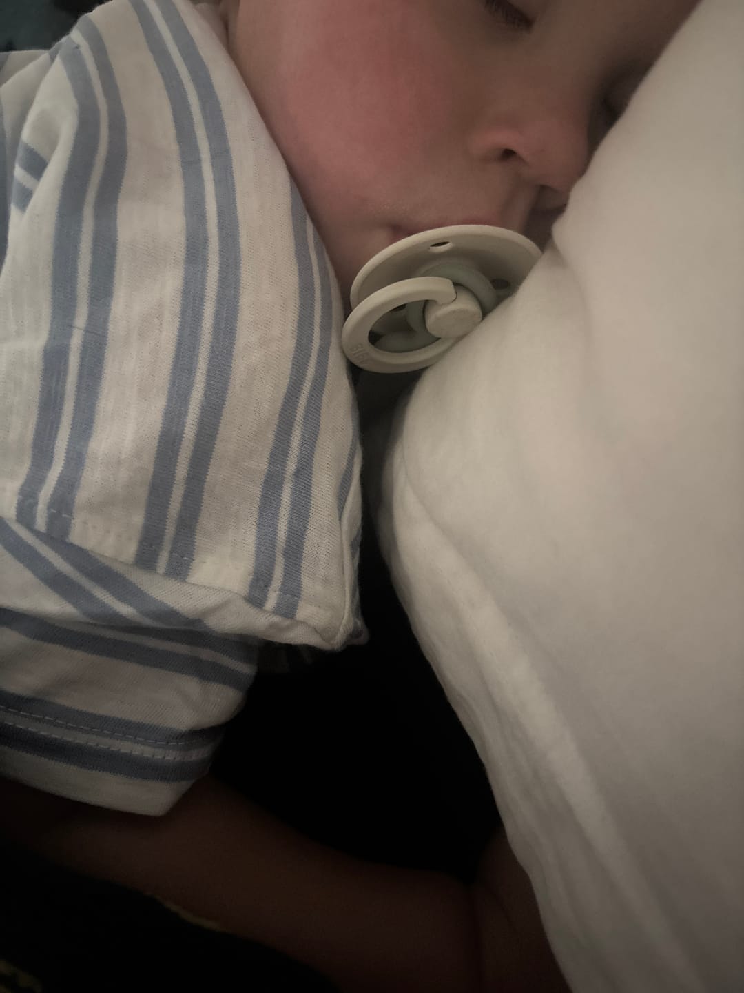 Customer photo review of BIBS Colour Pacifiers / Dummies - Petrol