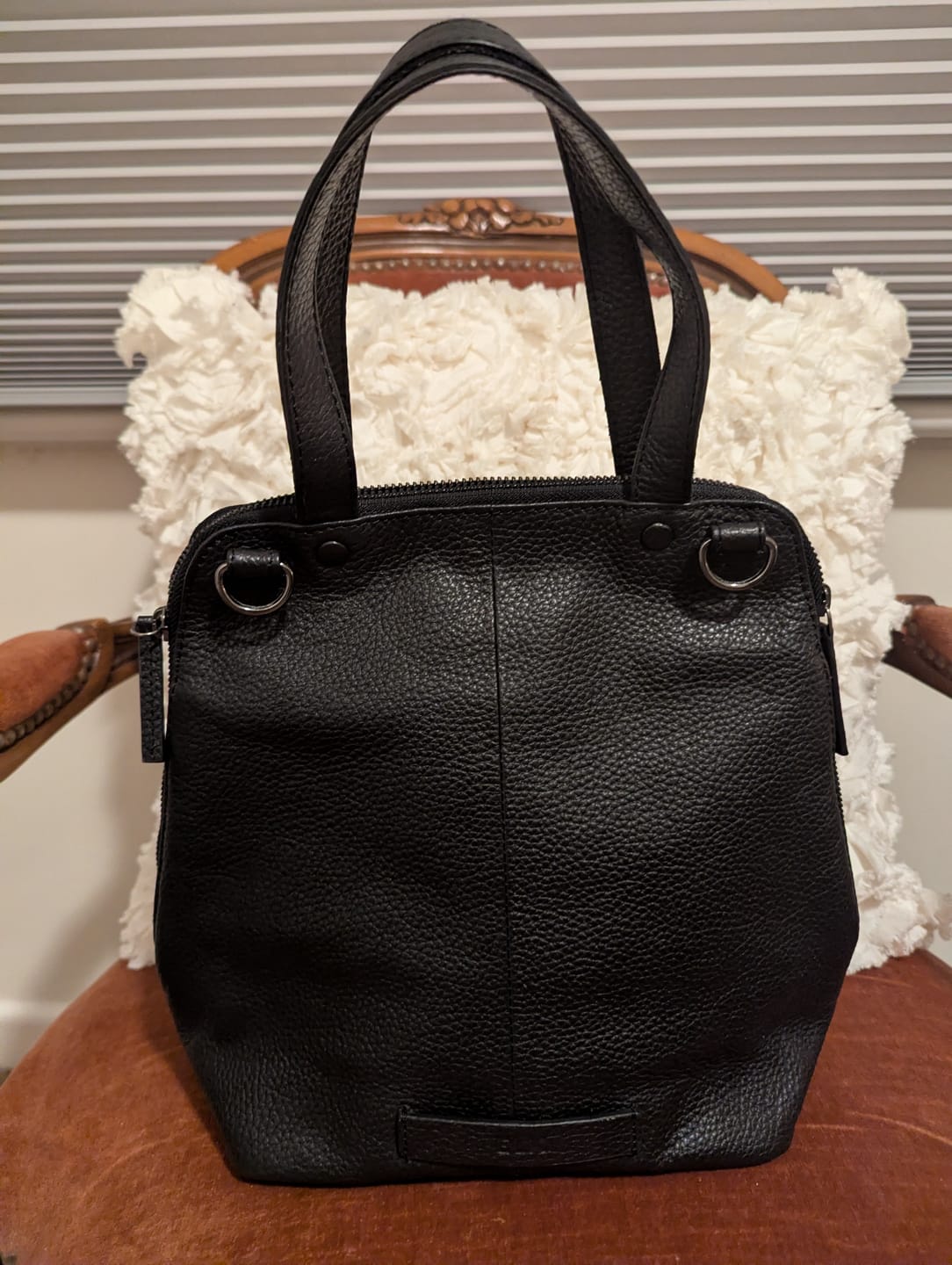 Customer photo review of Elk Arien Leather Mini Tote Bag