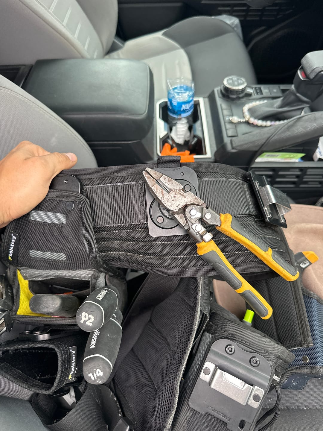 Customer photo review of MagMaster Pro | Magnetic Tool and Hardware Holder