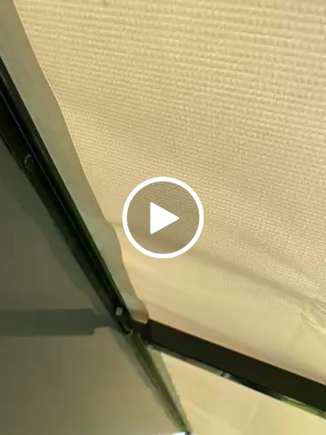 Customer video review of Awning Replacement Vinyl - Blue Fade WA2004
