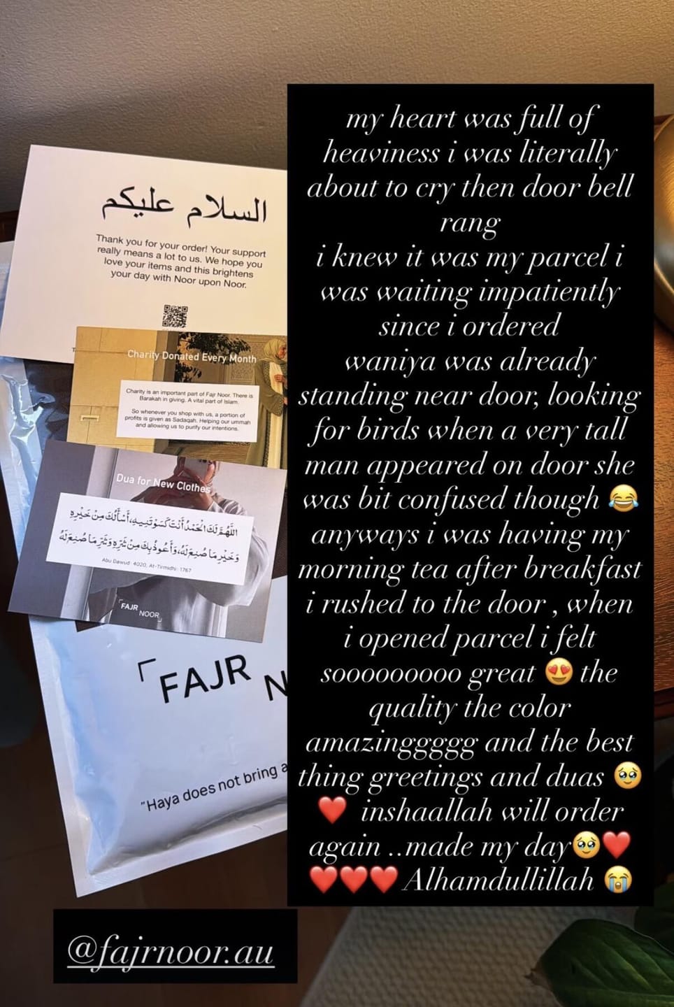 Customer photo review of Premium Modal Hijab - Dark Brown