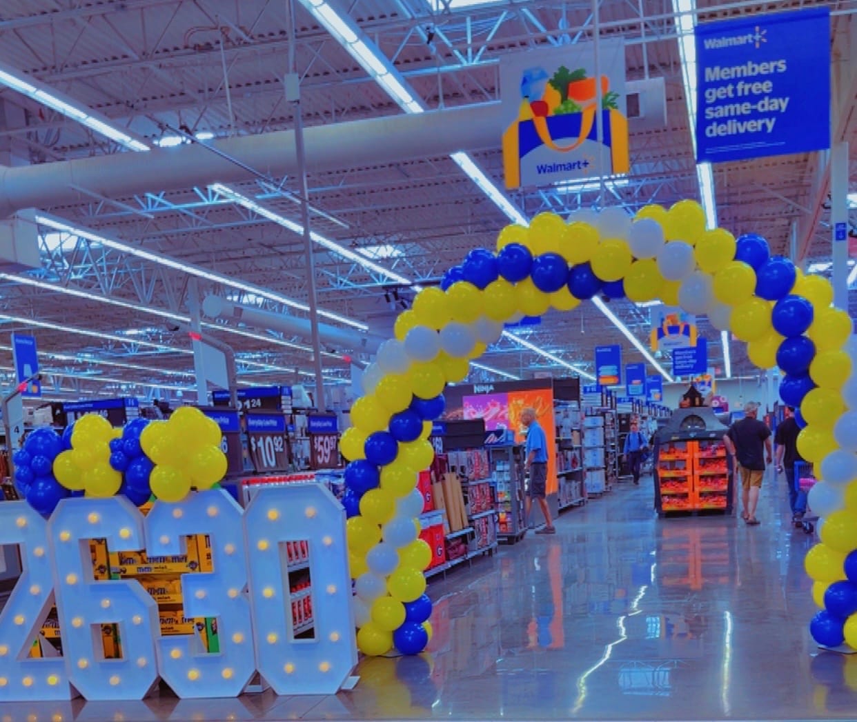 Customer photo review of 10x8ft Aluminum Alloy Tube Arch Balloon Flower Stand For Wedding Birthday Baby Shower