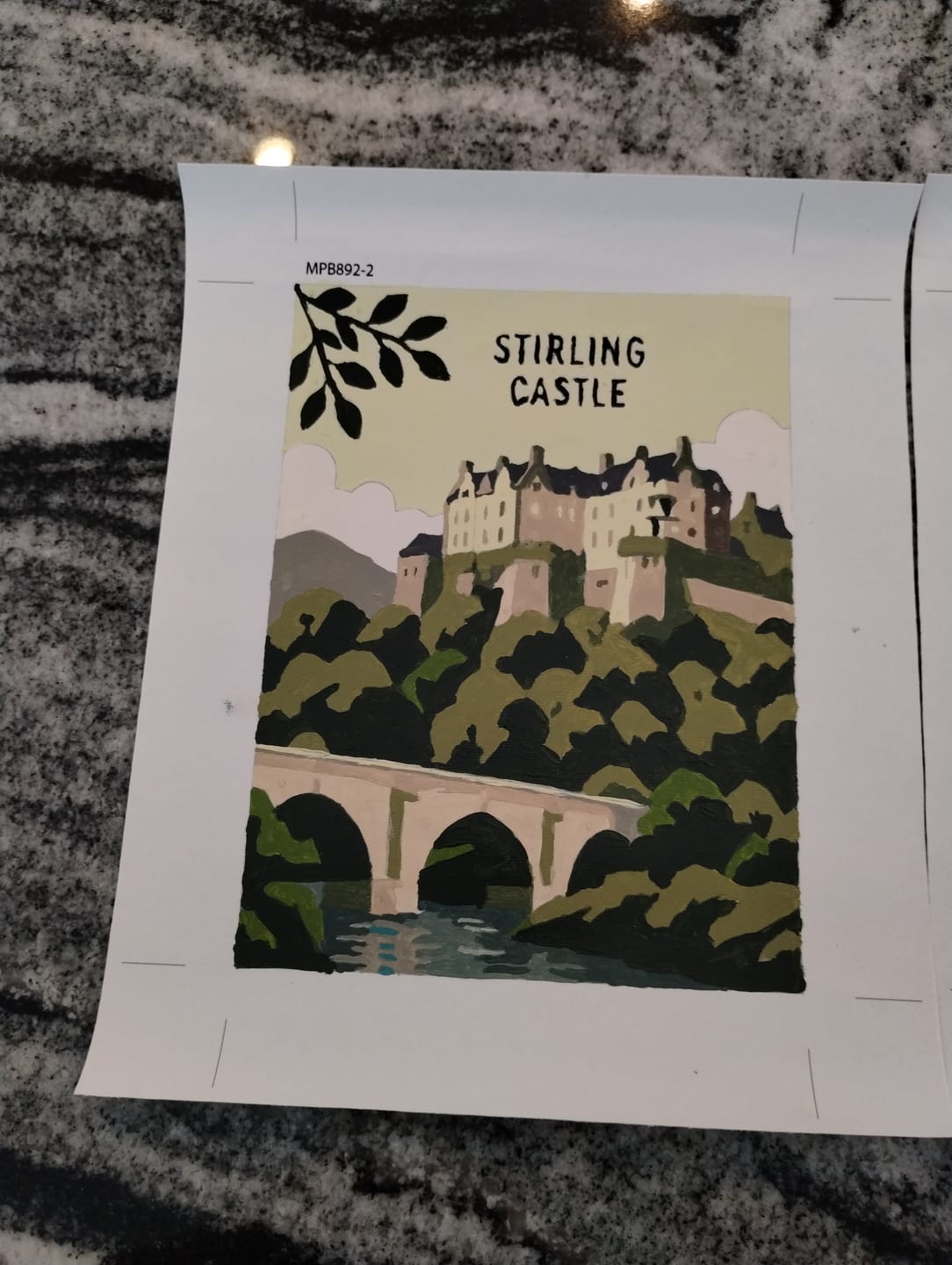 Customer photo review of 6 Mini Paintings - Loch Ness Set