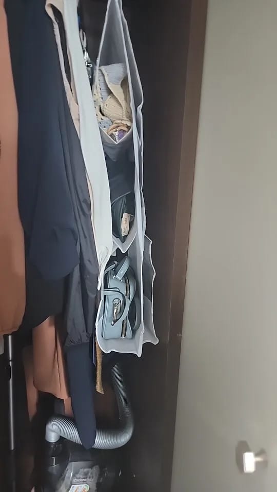 Customer photo review of LayerStore Bag Hanger