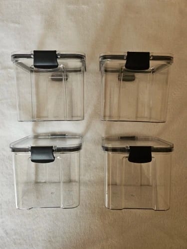Customer photo review of FreshSeal Storage Jars