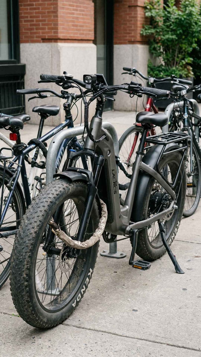 Customer photo review of Kruiser - All-Terrain Long Range Step-Through E-Bike