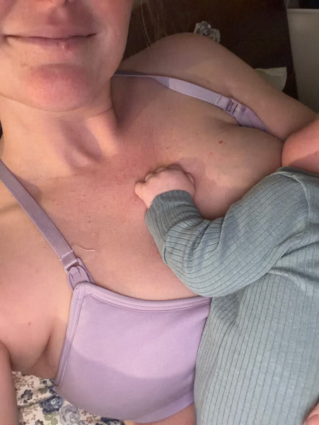 Customer photo review of LESH FREEFLO 2.0 LEAKPROOF NURSING BRA