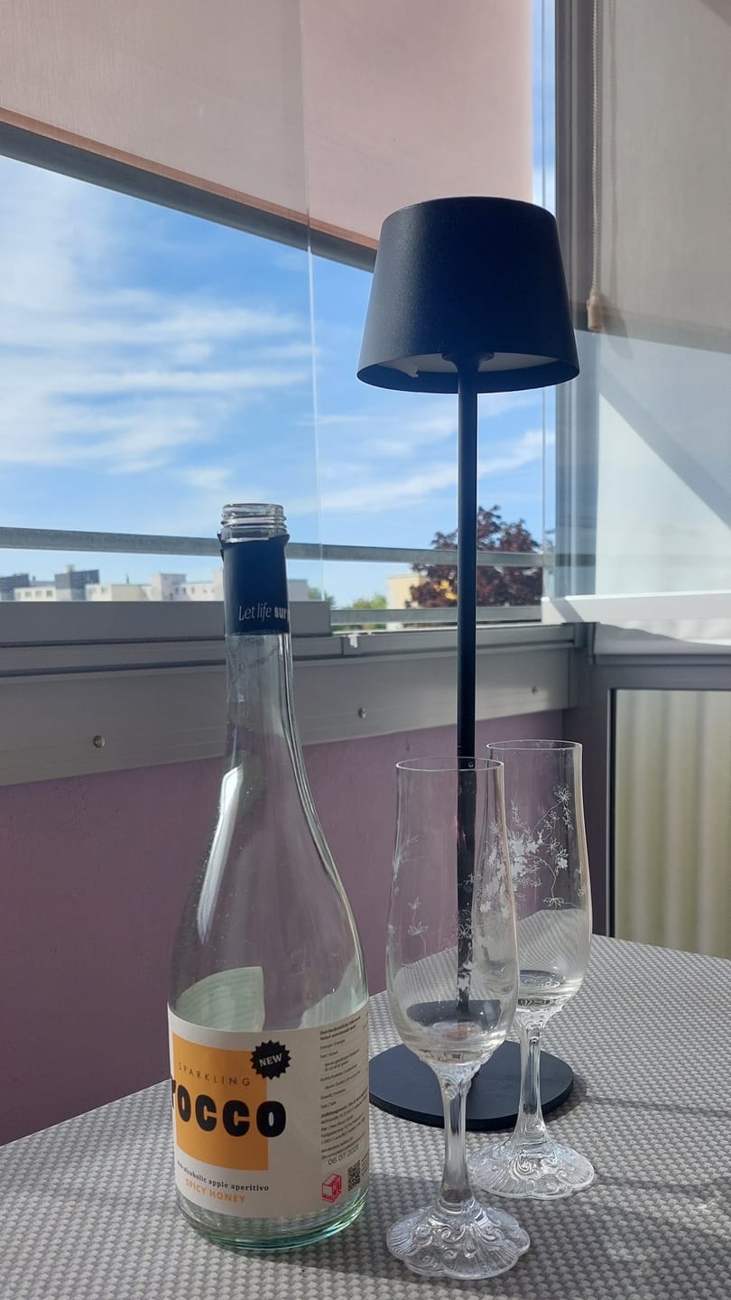 Customer photo review of Sparkling Rocco Spicy Honey 750 ml