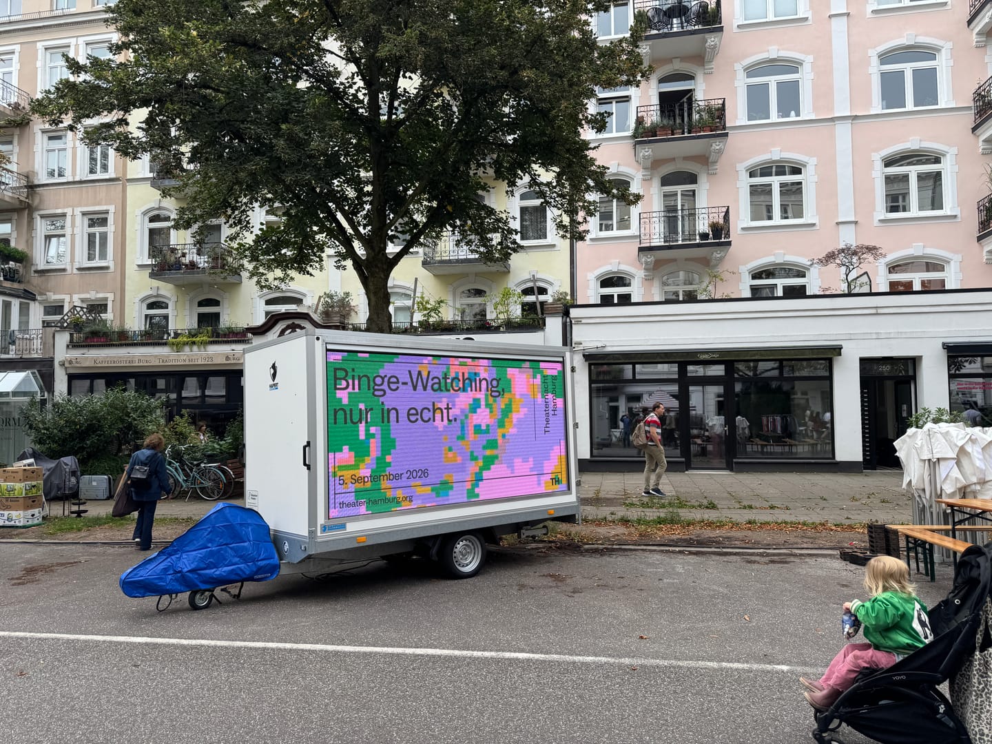 Customer photo review of Deichselabdeckung Pferdeanhänger groß