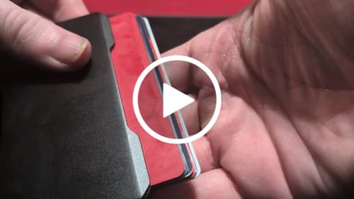 Customer video review of SK1 Slide Kick Wallet