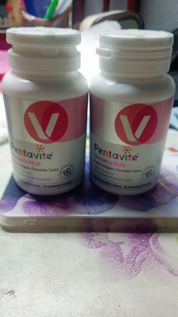 Customer photo review of Women’s Multi Fruits & Veggies Chewable Tablet