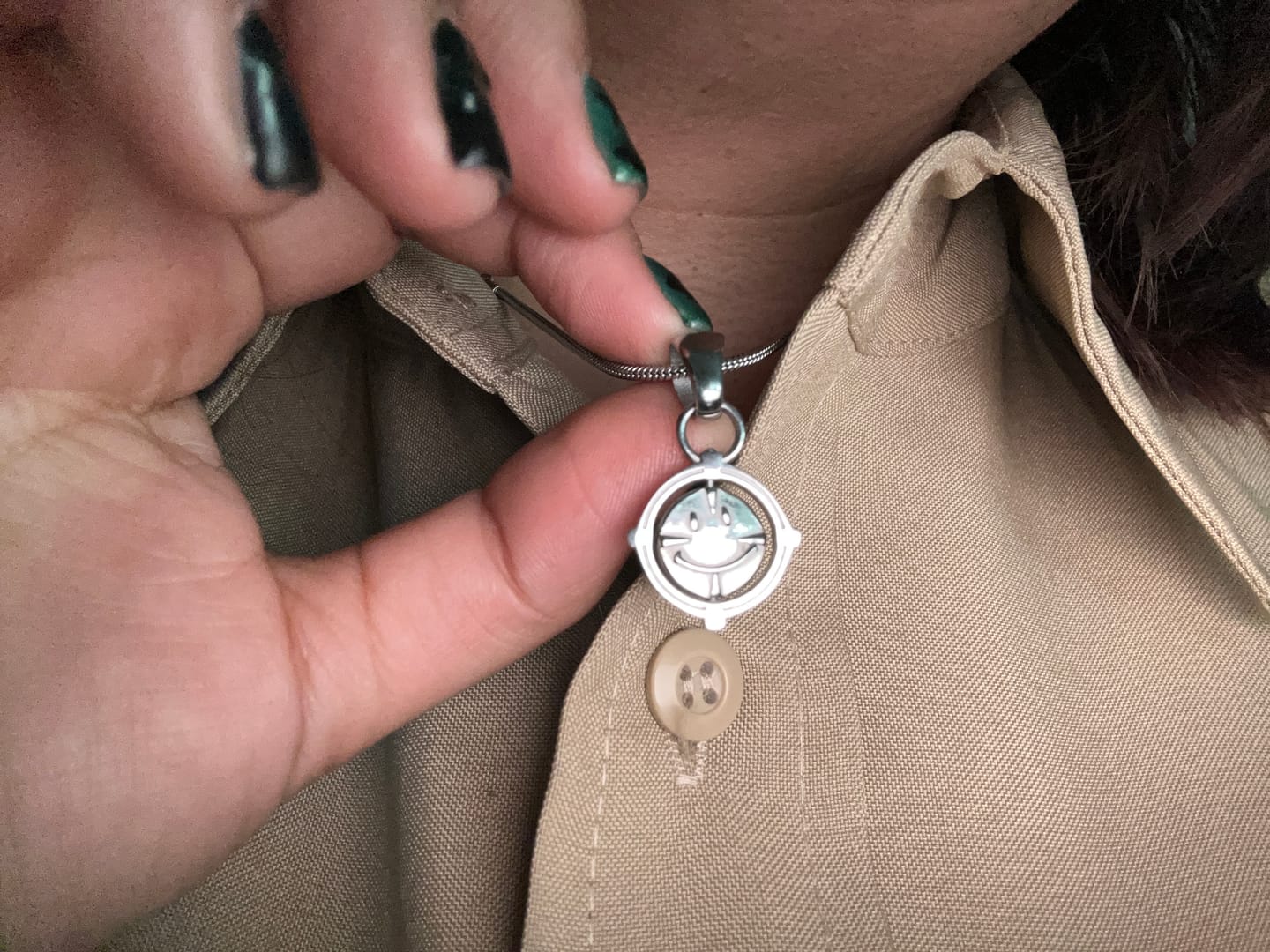 Customer photo review of UPGRADED BIPOLAR PENDANT