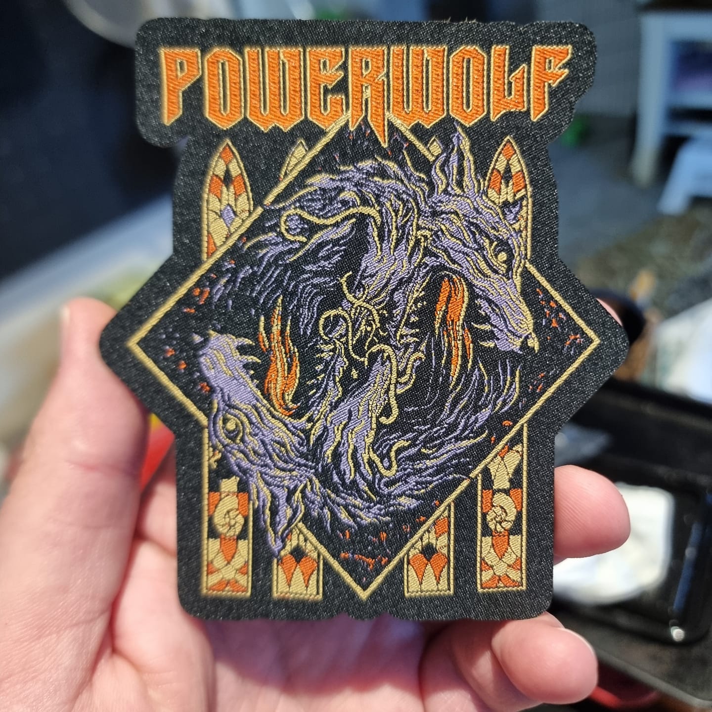 Customer photo review of Powerwolf - Army Of The Night - Patch