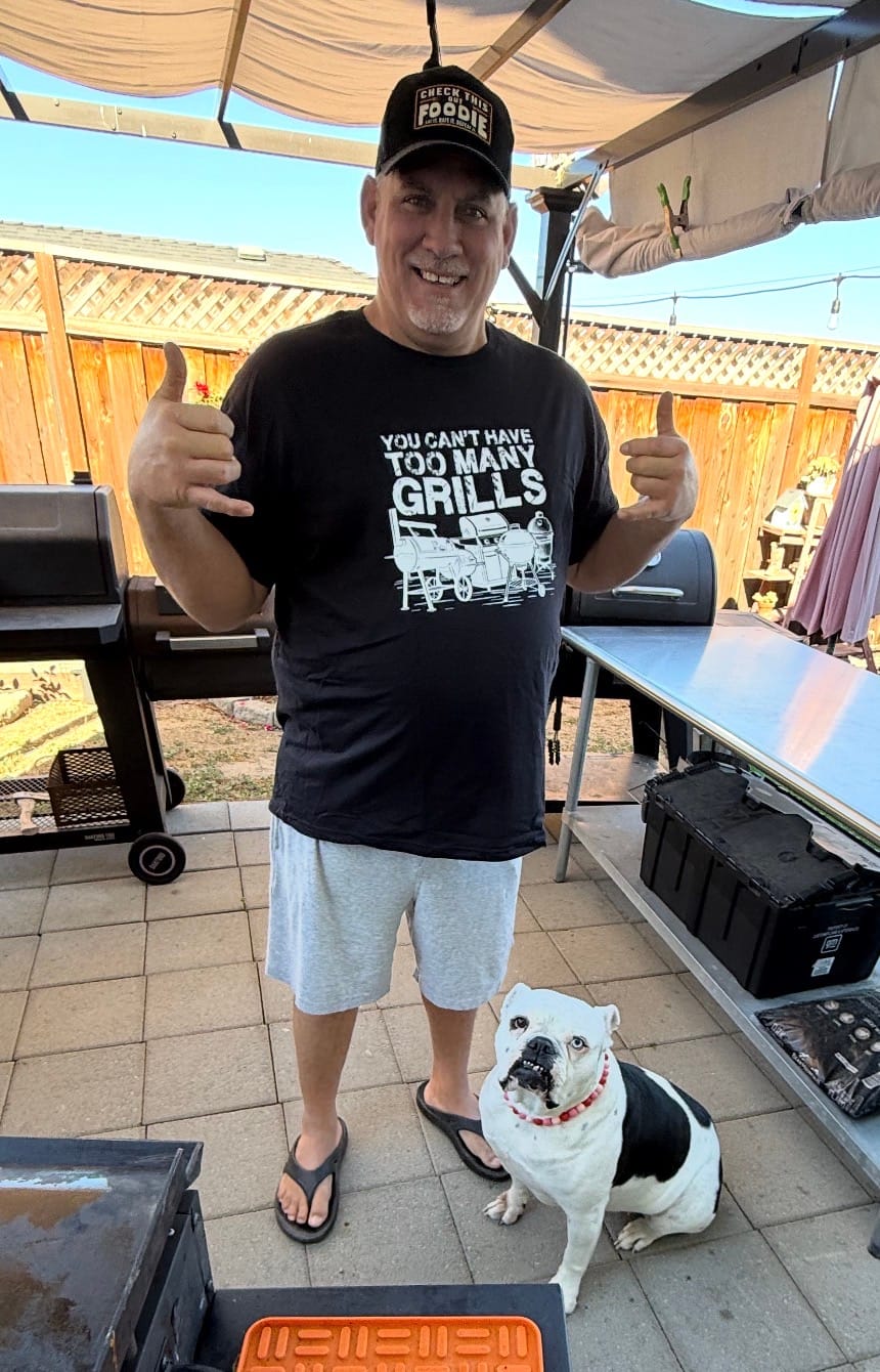 Customer photo review of Too Many Grills T-Shirt