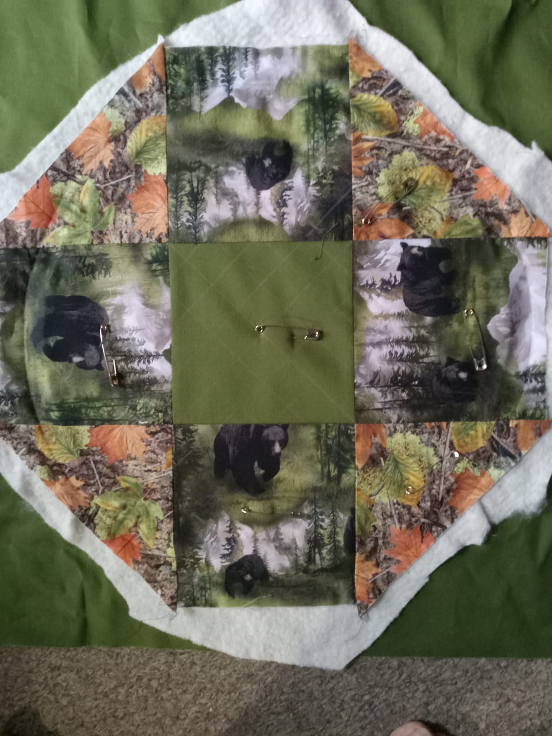 Customer photo review of Wildlife Fabric Collection - Black Bear