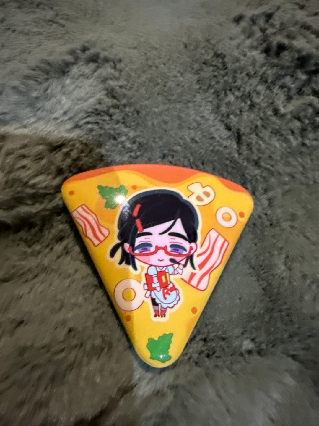 Customer photo review of 【Pre-Order】Alien Stage - 4th Anniversary - Roller Star Series - Pizza Badge Blind Box