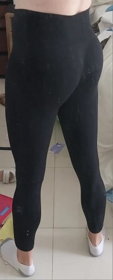 Customer photo review of Sculpt & Shape Compression Leggings