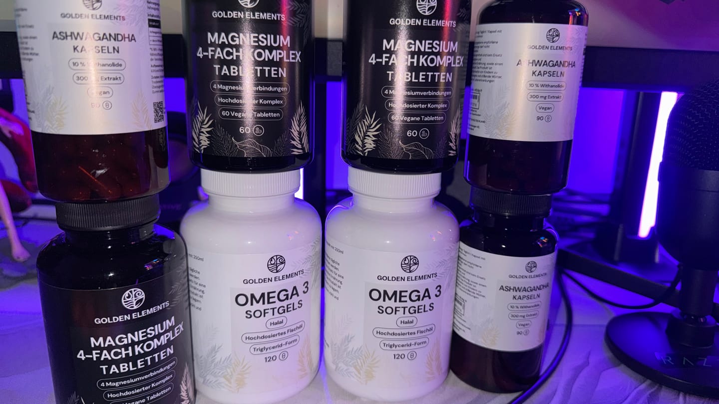 Customer photo review of Magnesium 4 Fach Komplex - Tabletten
