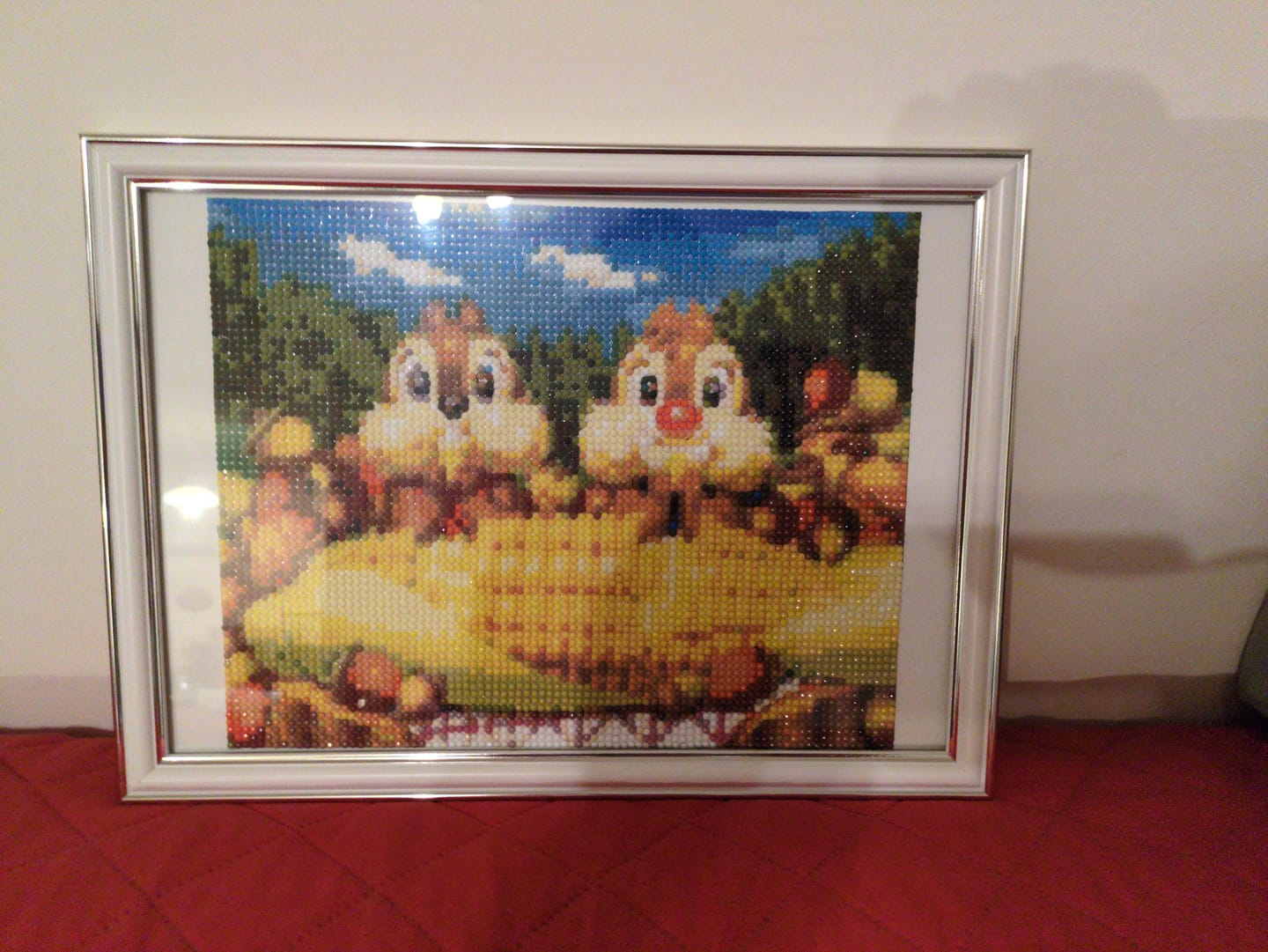 Customer photo review of Broderie Diamant - Dégustation de Maïs