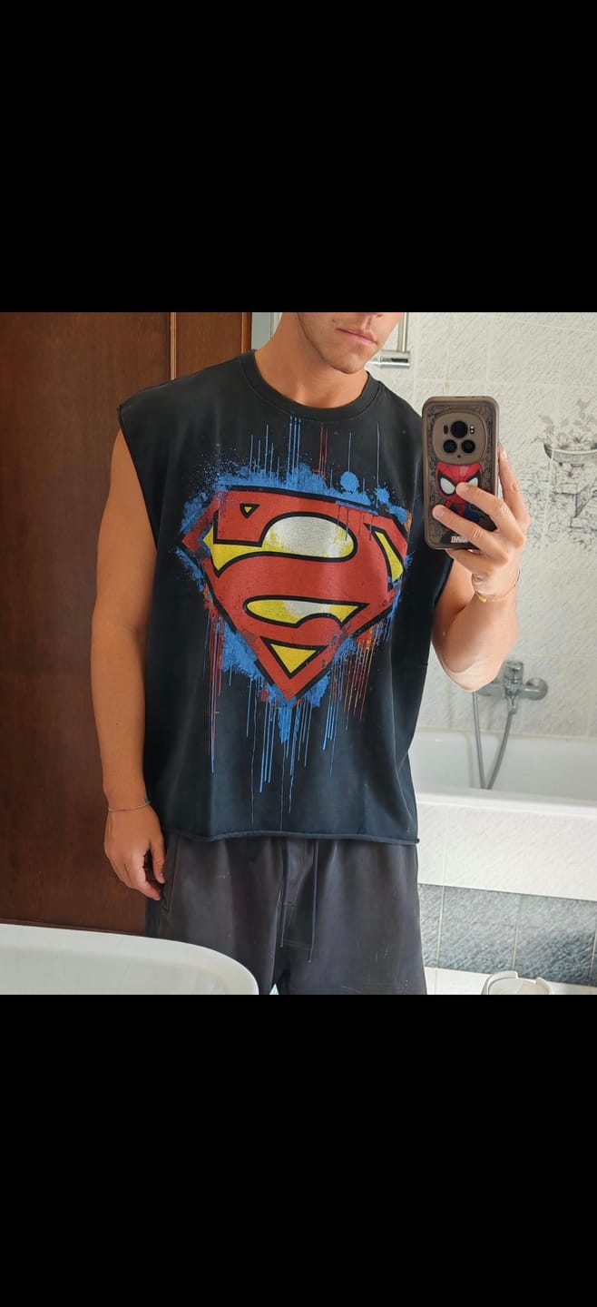 Customer photo review of 3004 - Superman Cut-Offs