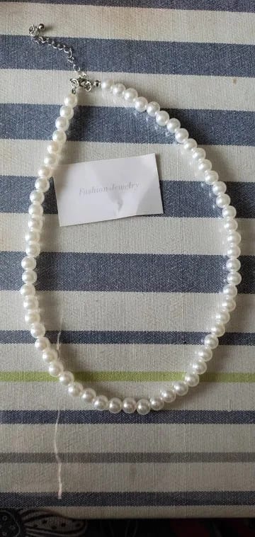 Customer photo review of Collier de perles