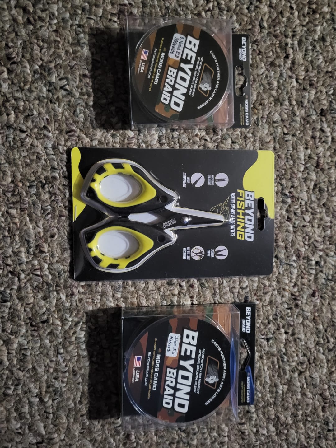 Customer photo review of Mini Scissors for Cutting Braided Fishing Line