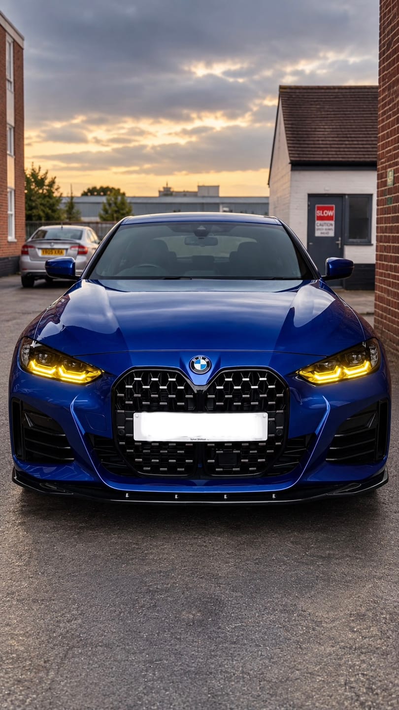 Customer photo review of BMW G22 4 SERIES CSL YELLOW DRL KIT