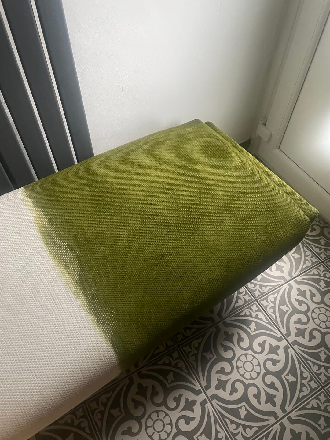 Customer photo review of Fabric Paint -- Olive