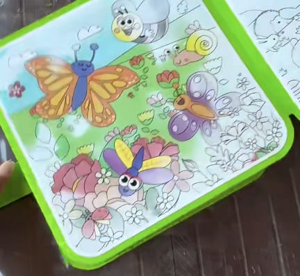 Customer photo review of Cuaderno de Agua Mágica
