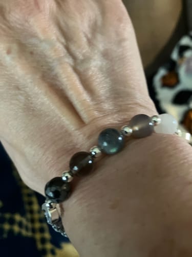 Customer photo review of Friendship Morse Code Bracelet