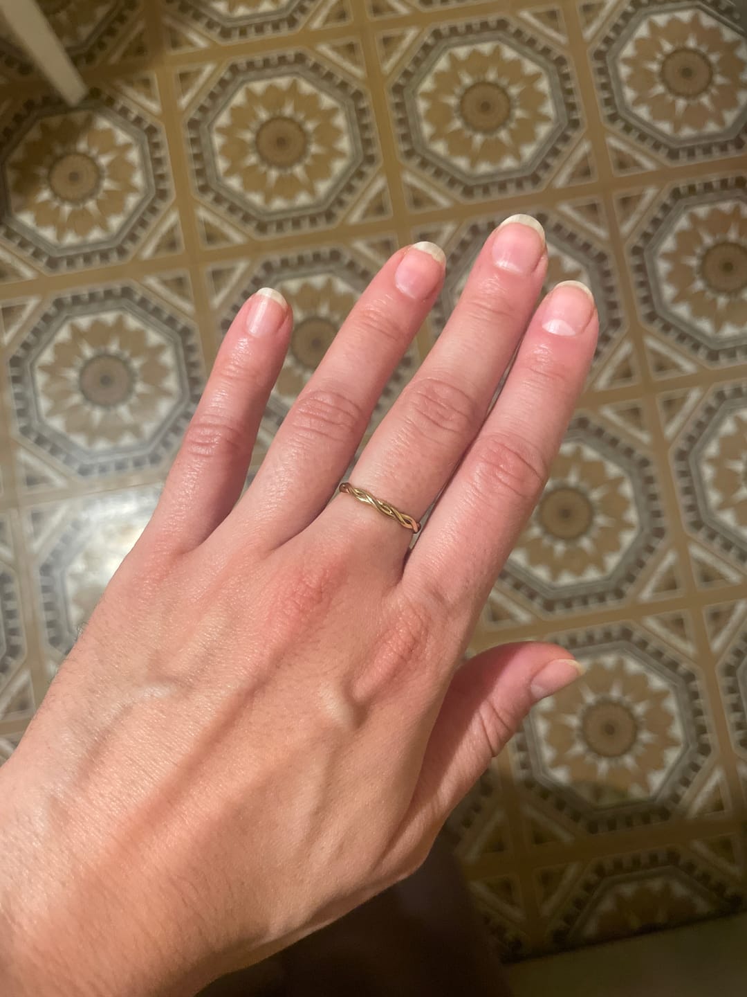Customer photo review of Braided Ring